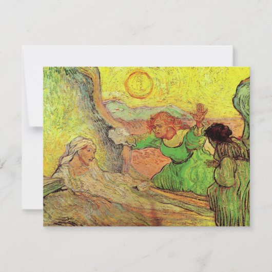 ビンセント・ヴァン・ゴッホによるラザロの飼育 (正面)