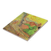 ビンセント・ヴァン・ゴッホによるラザロの飼育 タイル (側面)