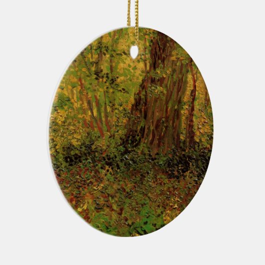 ビンセント・ヴァン・ゴッホによる低成長 セラミックオーナメント (右)