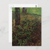 ビンセント・ヴァン・ゴッホによる低成長 ポストカード (正面/裏面)