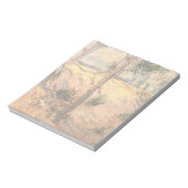 ビンセント・ヴァン・ゴッホによる晴れの日のフィールドの木 ノートパッド (回転)