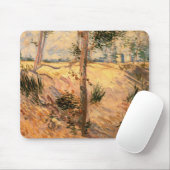 ビンセント・ヴァン・ゴッホによる晴れの日のフィールドの木 マウスパッド (マウス)