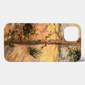 ビンセント・ヴァン・ゴッホによる晴れの日のフィールドの木 Case-Mate iPhoneケース (裏面 (横))