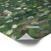 ビンセント・ヴァン・ゴッホによる木々と低成長 ポスター (角)