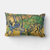 ビンセント・ヴァン・ゴッホによる木の根と幹 ランバークッション (裏面)