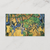 ビンセント・ヴァン・ゴッホによる木の根と幹 名刺 (裏面)