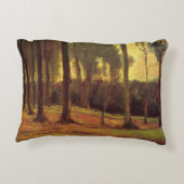 ビンセント・ヴァン・ゴッホによる木材の端 アクセントクッション (裏面)