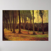 ビンセント・ヴァン・ゴッホによる木材の端 ポスター (正面)