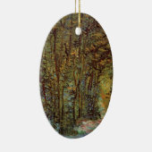 ビンセント・ヴァン・ゴッホによる森の小道 セラミックオーナメント (右)