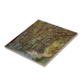 ビンセント・ヴァン・ゴッホによる森の小道 タイル (側面)