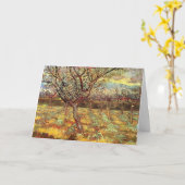 ビンセント・ヴァン・ゴッホによる花のアプリコットの木 カード (黄色い花)