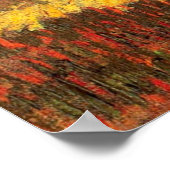 ビンセント・ヴァン・ゴッホによる花のアプリコットの木 ポスター (角)