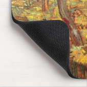 ビンセント・ヴァン・ゴッホによる花のアプリコットの木 マウスパッド (コーナー)