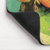 ビンセント・ヴァン・ゴッホによる花瓶の三つのひまわり マウスパッド (コーナー)