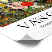 ビンセント・ヴァン・ゴッホによる花瓶の花束 ポスター (角)