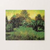 ビンセント・ヴァン・ゴッホによる詩人の庭。 ジグソーパズル (横)