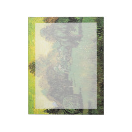 ビンセント・ヴァン・ゴッホによる詩人の庭。 ノートパッド