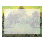 ビンセント・ヴァン・ゴッホによる詩人の庭。 ノートパッド (正面)