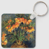 ビンセント・ヴァン・ゴッホによる銅花瓶の中の油蔵 キーホルダー (裏面)