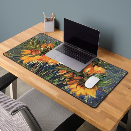 ビンセント・ヴァン・ゴッホによる銅花瓶の中の油蔵 デスクマット (オフィス2)