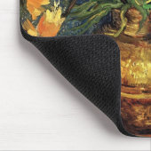 ビンセント・ヴァン・ゴッホによる銅花瓶の中の油蔵 マウスパッド (コーナー)