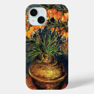 ビンセント・ヴァン・ゴッホによる銅花瓶の中の油蔵 iPhone 15ケース