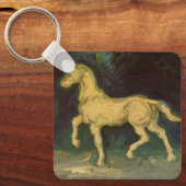 ビンセント・ヴァン・ゴッホによる馬の石膏像 キーホルダー (正面)