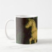 ビンセント・ヴァン・ゴッホによる馬の石膏像 コーヒーマグカップ (左)