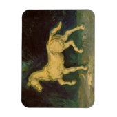 ビンセント・ヴァン・ゴッホによる馬の石膏像 マグネット (縦)