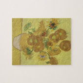 ビンセント・ヴァン・ゴッホによる12のヒマワリの花瓶 ジグソーパズル (横)