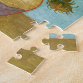 ビンセント・ヴァン・ゴッホによる12のヒマワリの花瓶 ジグソーパズル (側面)