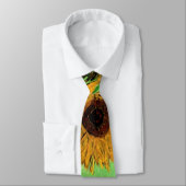 ビンセント・ヴァン・ゴッホによる12のヒマワリの花瓶 ネクタイ (タイ)