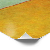 ビンセント・ヴァン・ゴッホによる12のヒマワリの花瓶 ポスター (コーナー)