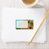 ビンセント・ヴァン・ゴッホによる12のヒマワリの花瓶 ラベル (インサイチュ)