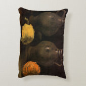 ビンセント・ヴァン・ゴッホによる2つの瓶と2つのカボチャ アクセントクッション (裏面(縦))