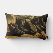 ビンセント・ヴァン・ゴッホによる3足の靴 ランバークッション (裏面)