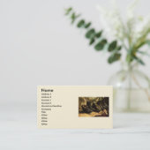 ビンセント・ヴァン・ゴッホによる3足の靴 名刺 (スタンド正面)