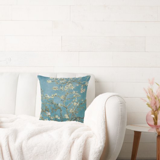 ビンセント・ヴァン・ゴッホのアーモンドの花(1890年) クッション (ソファ)