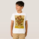 ビンセント・ヴァン・ゴッホのヒマワリ, 1878 Tシャツ (正面フル)