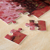 ビンセント・ヴァン・ゴッホのピンクのライラック、静物花 ジグソーパズル (側面)