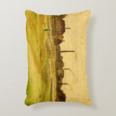 ビンセント・ヴァン・ゴッホのボリナージュの炭鉱 アクセントクッション (正面(垂直))