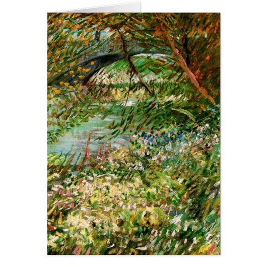 ビンセント・ヴァン・ゴッホのポンデクリシー州セーヌの銀行 (正面)