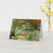ビンセント・ヴァン・ゴッホのポンデクリシー州セーヌの銀行 カード (黄色い花)