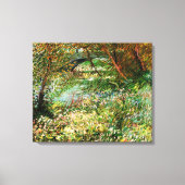 ビンセント・ヴァン・ゴッホのポンデクリシー州セーヌの銀行 キャンバスプリント (正面)