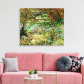 ビンセント・ヴァン・ゴッホのポンデクリシー州セーヌの銀行 キャンバスプリント (インサイチュ (リビング))