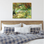 ビンセント・ヴァン・ゴッホのポンデクリシー州セーヌの銀行 キャンバスプリント (インサイチュ (寝室))