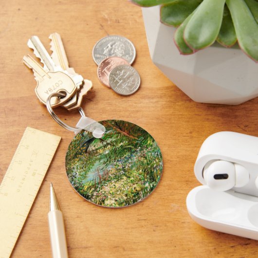 ビンセント・ヴァン・ゴッホのポンデクリシー州セーヌの銀行 キーホルダー (デスク)