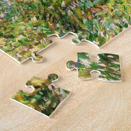 ビンセント・ヴァン・ゴッホのポンデクリシー州セーヌの銀行 ジグソーパズル (側面)