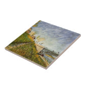 ビンセント・ヴァン・ゴッホのポンデクリシー州セーヌの銀行 タイル (側面)