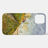 ビンセント・ヴァン・ゴッホのポンデクリシー州セーヌの銀行 Case-Mate iPhoneケース (裏面 (横))